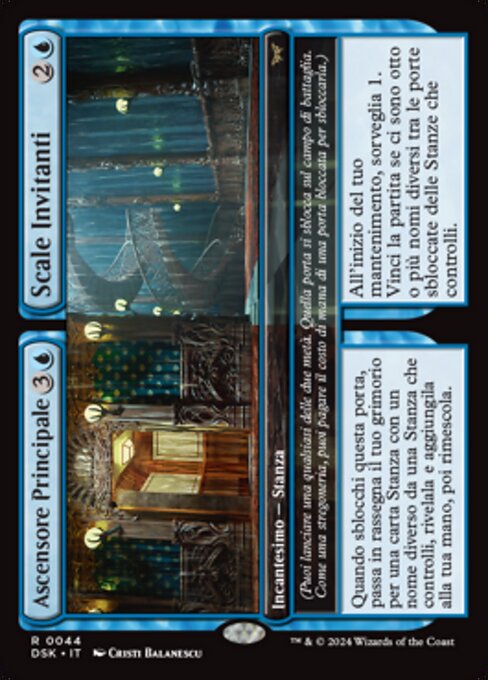 Central Elevator // Promising Stairs (44) [Duskmourn: House of Horror]