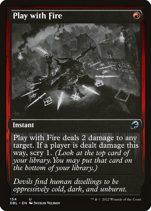 Play with Fire (154) [Innistrad: Double Feature]