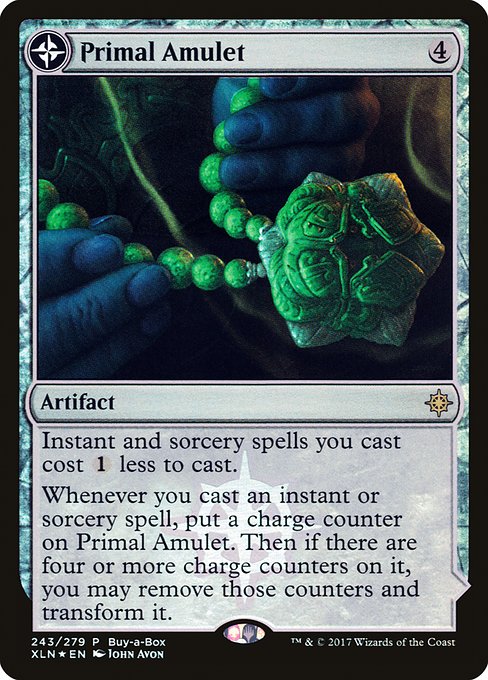 Primal Amulet // Primal Wellspring (243) [XLN Treasure Chest]