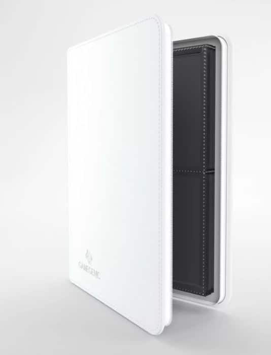 Gamegenic White 8-Pocket Zip-Up Binder image 0