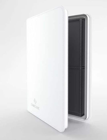 Gamegenic White 8-Pocket Zip-Up Binder image 0