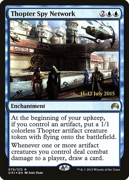 Thopter Spy Network (79s) [Magic Origins Promos]