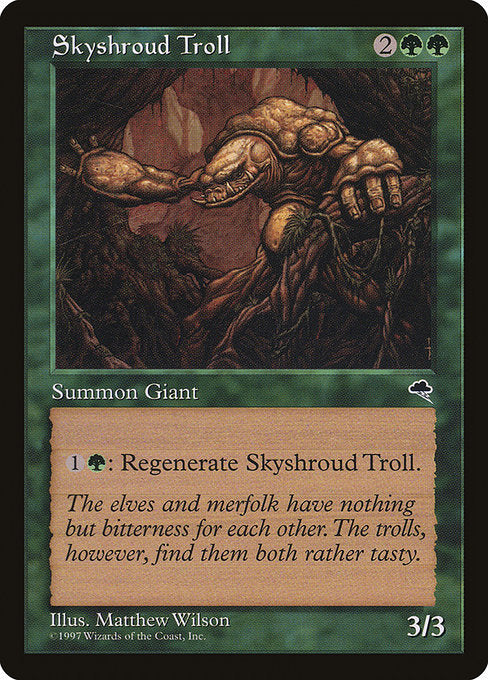 Skyshroud Troll (257) [Tempest]