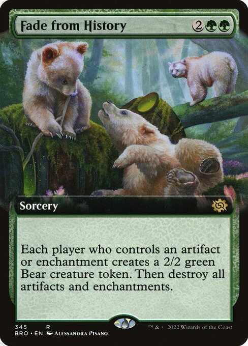 Fade from History (345) [The Brothers' War] [Extended Art]
