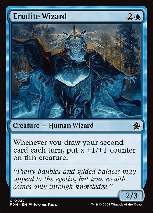 Erudite Wizard (37) [Foundations]