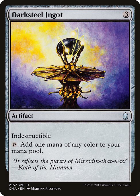 Darksteel Ingot (215) [Commander Anthology]