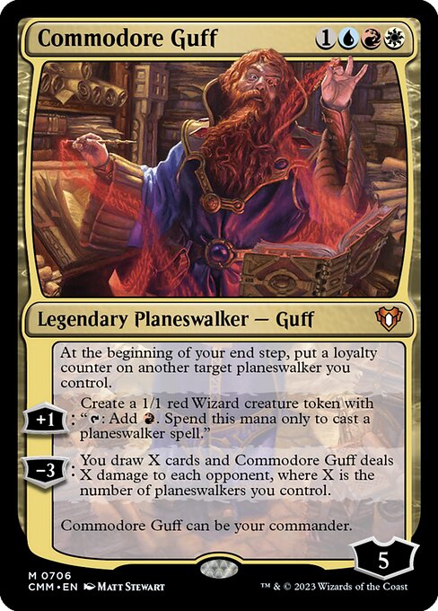 Commodore Guff (706) [Commander Masters]