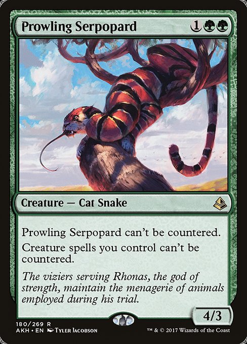 Prowling Serpopard (180) [Amonkhet]