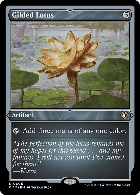 Gilded Lotus (605) [Commander Masters]