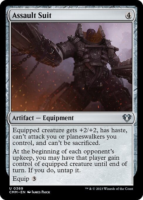 Assault Suit (369) [Commander Masters]