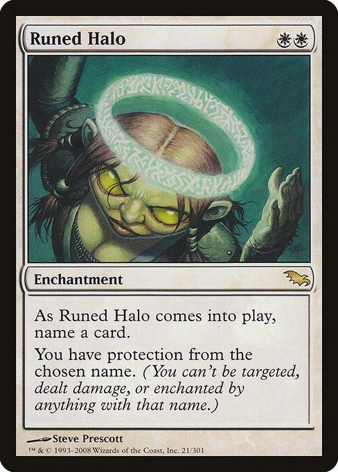 Runed Halo (21) [Shadowmoor]