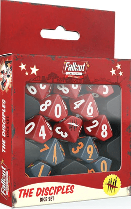 Fallout Factions: The Disciples Dice Set image 0