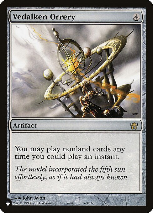Vedalken Orrery (5DN-163) [The List]