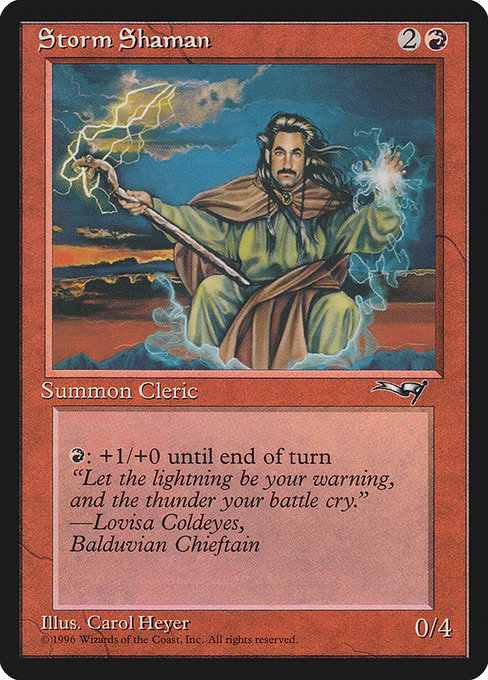 Storm Shaman (81a) [Alliances]