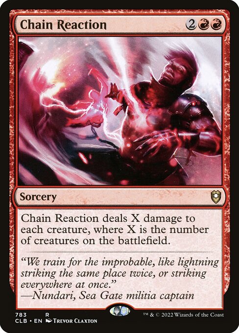 Chain Reaction (783) [Commander Legends: Battle for Baldur's Gate]