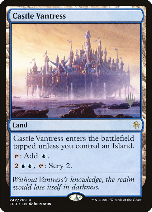 Castle Vantress (242p) [Throne of Eldraine Promos]
