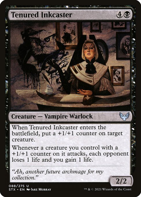 Tenured Inkcaster (88) [Strixhaven: School of Mages]