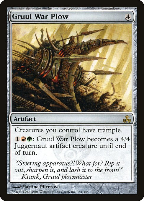 Gruul War Plow (151) [Guildpact]