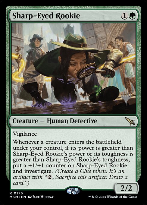 Sharp-Eyed Rookie (176p) [Murders at Karlov Manor Promos]