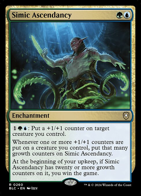 Simic Ascendancy (260) [Bloomburrow Commander]