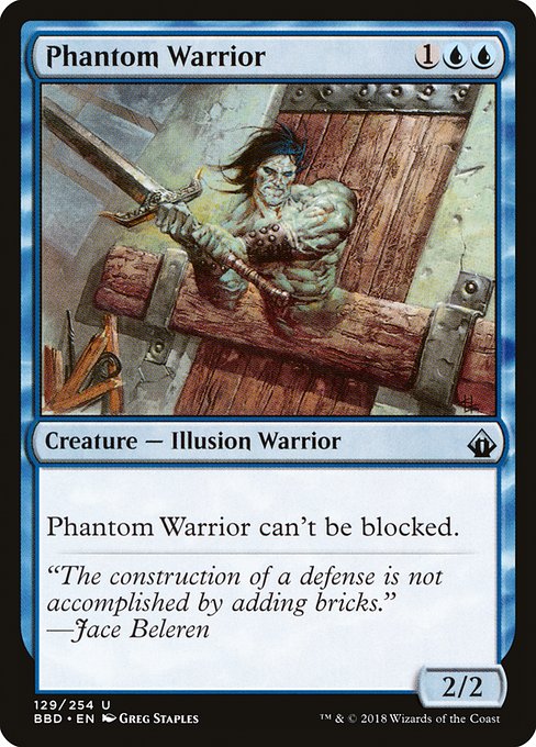 Phantom Warrior (129) [Battlebond]
