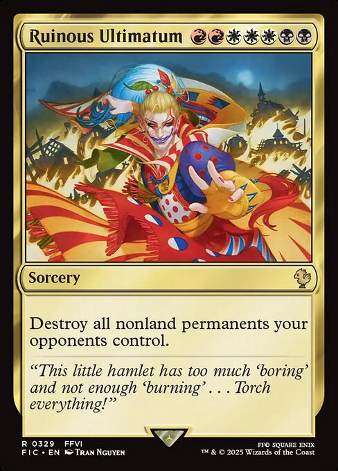 Ruinous Ultimatum (329) [Final Fantasy Commander]
