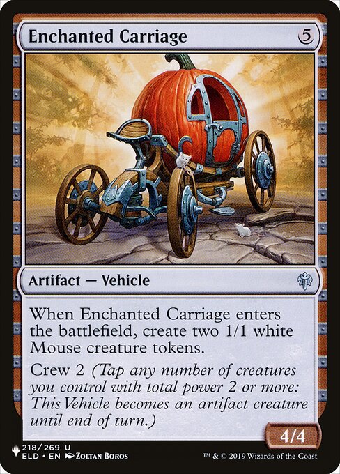 Enchanted Carriage (ELD-218) [The List]