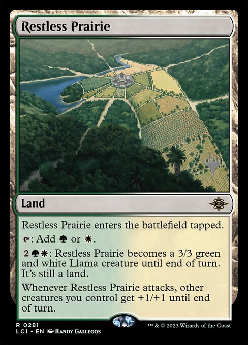 Restless Prairie (281p) [The Lost Caverns of Ixalan Promos]