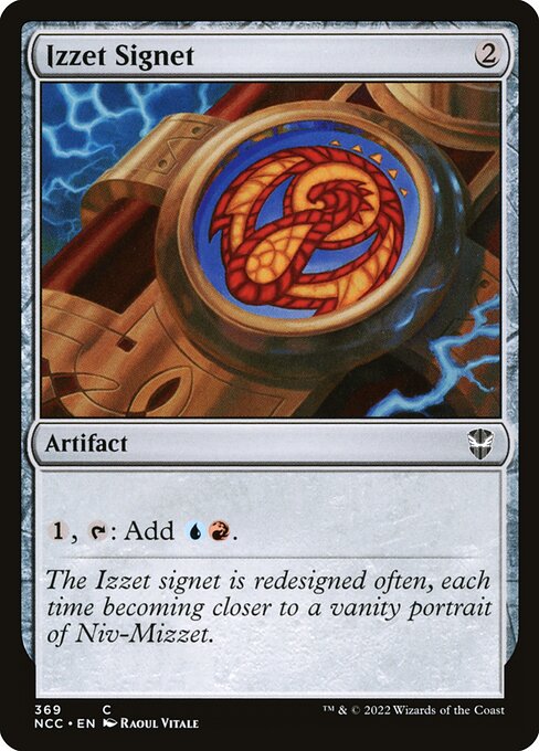 Izzet Signet (369) [New Capenna Commander]