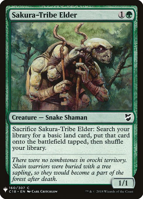 Sakura-Tribe Elder (C18-160) [The List]