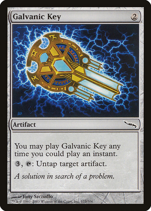 Galvanic Key (173) [Mirrodin]