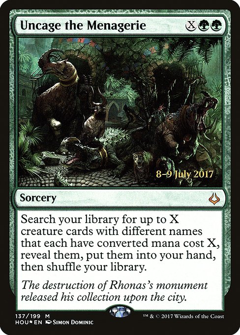 Uncage the Menagerie (137s) [Hour of Devastation Promos]