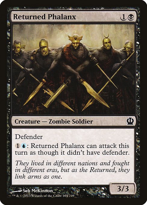 Returned Phalanx (104) [Theros]