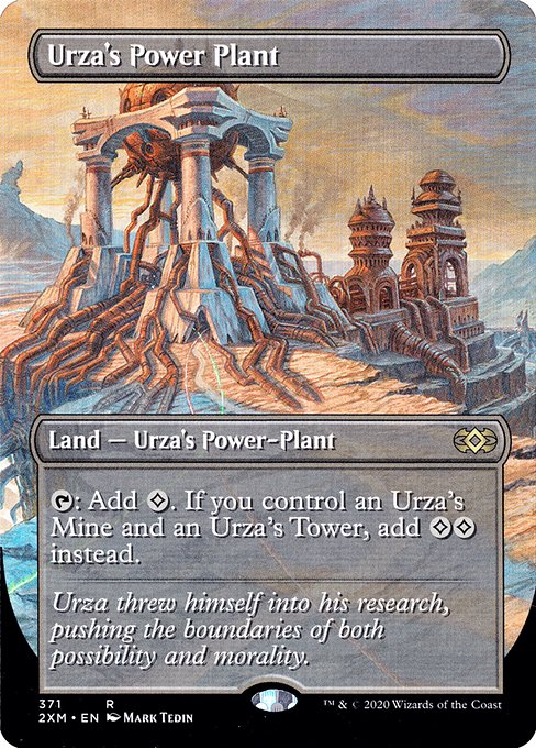 Urza's Power Plant (371) [Double Masters] [Borderless]