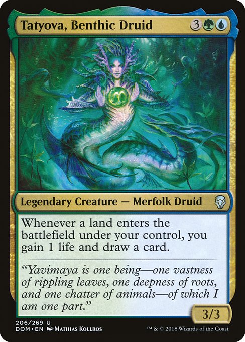 Tatyova, Benthic Druid (206) [Dominaria]