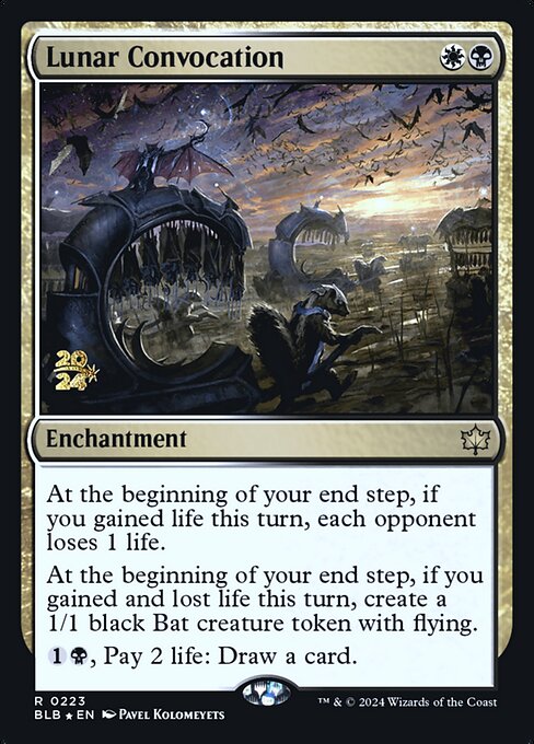 Lunar Convocation (223s) [Bloomburrow Promos]
