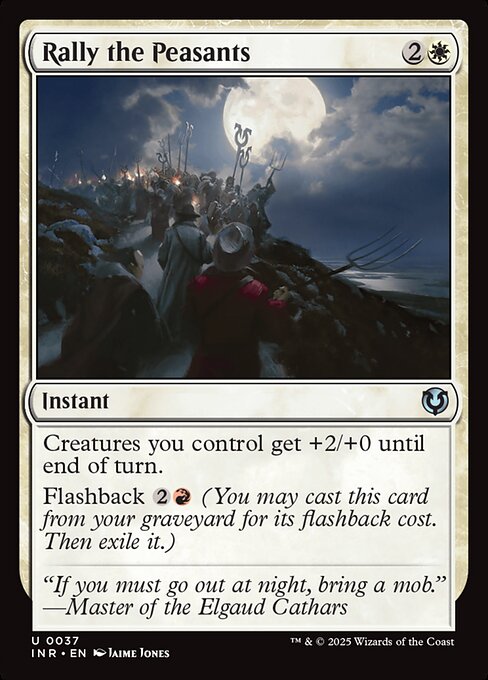 Rally the Peasants (37) [Innistrad Remastered]