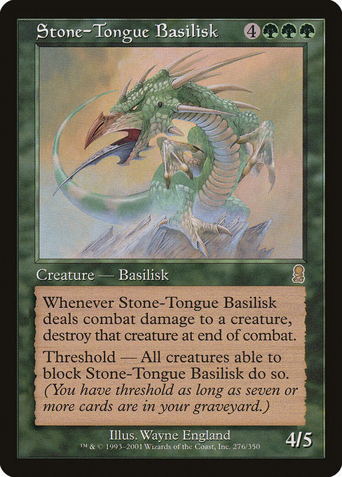 Stone-Tongue Basilisk (276) [Odyssey]