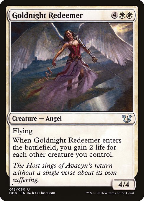 Goldnight Redeemer (13) [Duel Decks: Blessed vs. Cursed]