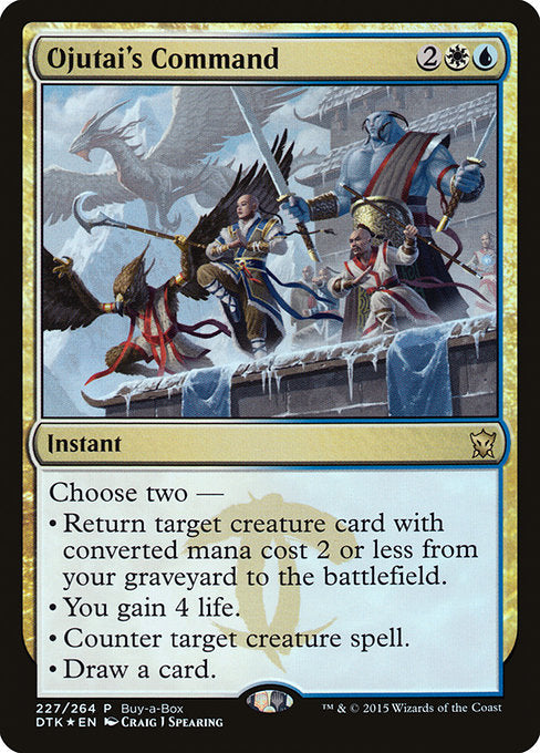 Ojutai's Command (227) [Dragons of Tarkir Promos]