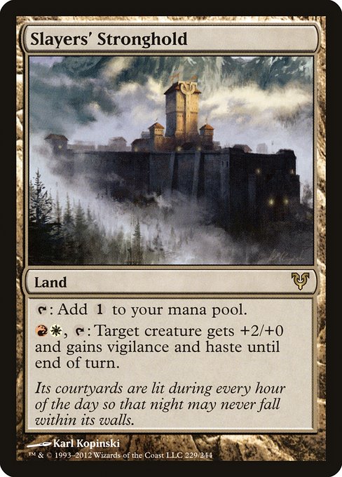 Slayers' Stronghold (229) [Avacyn Restored]