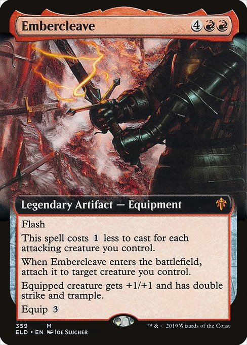 Embercleave (359) [Throne of Eldraine] [Extended Art]