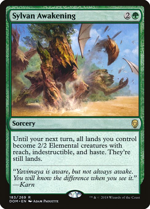 Sylvan Awakening (183) [Dominaria]