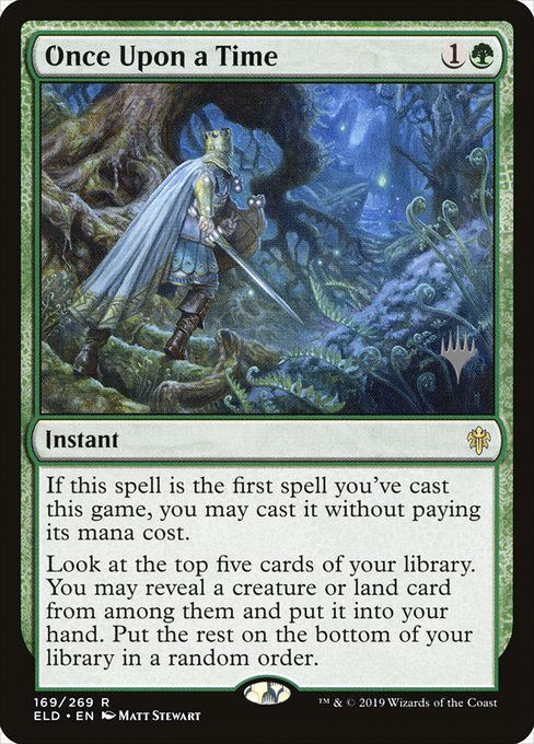 Once Upon a Time (169p) [Throne of Eldraine Promos]