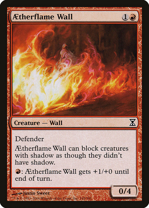 Aetherflame Wall (142) [Time Spiral]