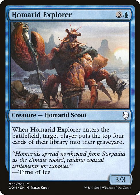 Homarid Explorer (53) [Dominaria]