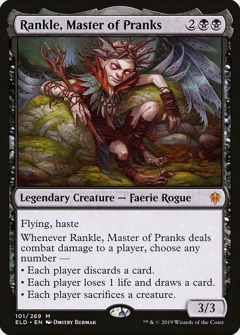 Rankle, Master of Pranks (101) [Throne of Eldraine]