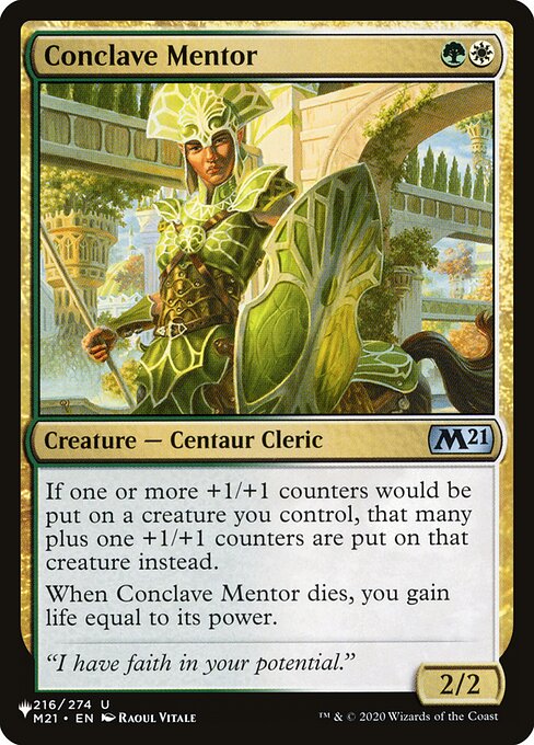 Conclave Mentor (M21-216) [The List]