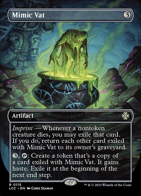 Mimic Vat (115) [The Lost Caverns of Ixalan Commander] [Borderless]