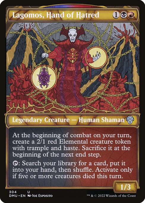 Lagomos, Hand of Hatred (304) [Dominaria United] [Showcase]